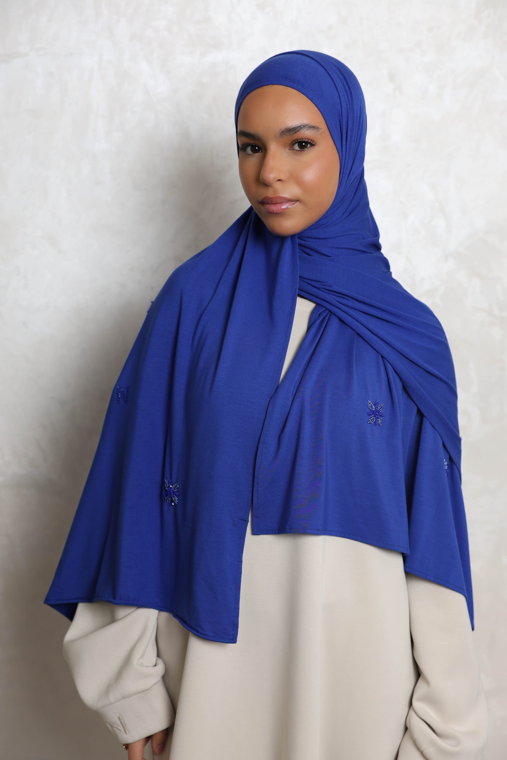 Noureen Color Exclusive Pearl Bamboo - Persian Blue - Noureen